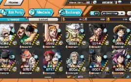 Conta One Piece Bounty Rush com 5 EX