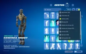 Conta fortnite barata com 62 skins