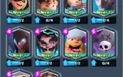 Clash Royale Arena 10 com 8 lendárias +CV 7 COC
