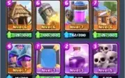 Clash Royale Arena 10 com 8 lendárias +CV 7 COC