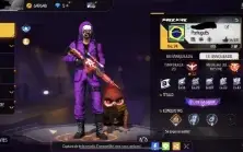 Conta Freefire Lvl 74 +16K Likes (Angelical Azul E Vermelha)
