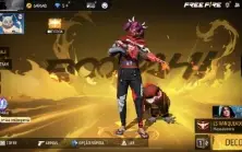 Conta Freefire Lvl 74 +16K Likes (Angelical Azul E Vermelha)