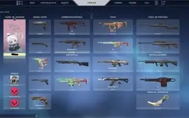 CONTA VALORANT DIAMANTE 1 (VARIAS SKINS)