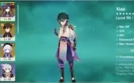 Genshin Impact AR 43 8 personagens 5* Xiao - Lança de Jade