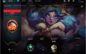 CONTA DE LEAGUE OF LEGENDS PLATINA LVL 80 C/ ÓTIMAS SKINS