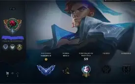 Conta diamante 3 com otimo mmr