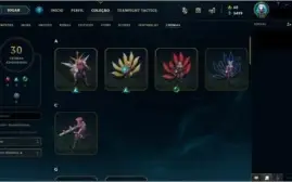 CONTA LOL PLATINA 4 - 121 SKINS ALL CHAMPS