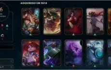 Conta Platina III flex, V na solo/duo 36 skins