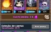 CONTA NV 8 ARENA 10 // 2 LENDÁRIAS COMBO(1 NÍVEL 2)