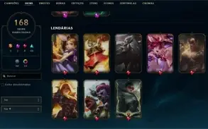 CONTA LOL COM 168 SKINS + TODOS OS CHAMPS| R$1953.39 GASTOS