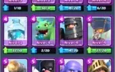 Conta clash royale nv 11 +3400 troféus+ 185 gemas