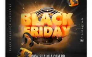 Black Friday dos Templates Editáveis no Canva!
