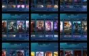 Conta challenger ex monarca, 118 skins.