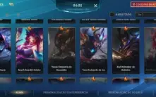 Conta challenger ex monarca, 118 skins.
