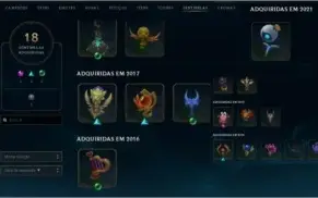 Conta LoL, 6 ANOS. BOM MMR! Sem Ban registrado!
