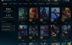 Ouro, 25 Skins, Mitica, Lendárias, 14K Ea, Honra 4, 76 Champ
