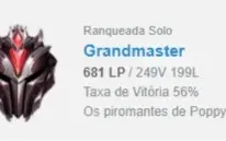 Conta LoL GM 680PdL
