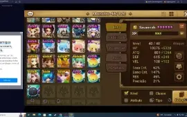 Conta Summoners War !! Lv 50 > Nat5 Ld Jager