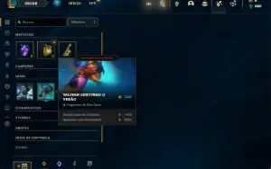 Conta Unranked com 30 Champs e 4 Skins + 2 Fragmentos