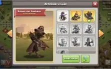 Conta clash cv12 bem upada