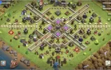 Conta clash cv12 bem upada