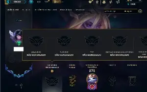Unranked com 100 Champs e 69 Skins ( MAIN SUP )