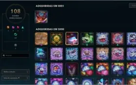 LVL 69, 389 SKINS, SKINS DO TFT E 73K DE RP PARA GASTAR!