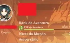 Conta Genshin Impact