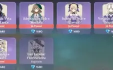 Conta Genshin Impact Ar60 - C/22 Personagens 5⭐/ 8 Armas 5⭐