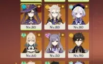 Conta Genshin Impact Ar60 - C/22 Personagens 5⭐/ 8 Armas 5⭐