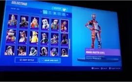 CONTA/FORTNITE/PC/+50/SKINS/PASSE 5 AO 9/+1000VBUC
