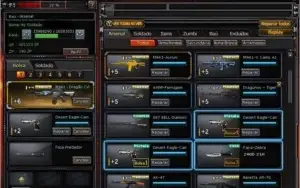 Conta crossfire 3 estrelas,6 vips,bonecos de Zp,armas de GP
