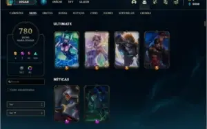Conta Prata 1(66%) 780 skins