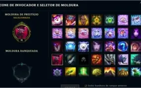 Conta Smurf platina 4 com 45 campeões.