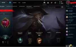 Conta Smurf platina 4 com 45 campeões.