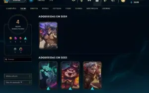 Conta Lol All Champs Diamond 4