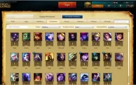 CONTA UNRANKED / BORDA GOLD 2 / 29 CAMPEOES / 17 SKINS