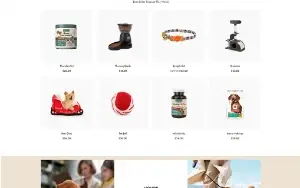 Pater Tema Responsivo Shopify 2.0 PetShop Ração Site WP