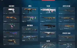 Conta valorant 1100R$ em skin (único dono + email de criação