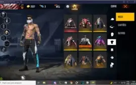 Conta de Free Fire com 2 angelicais e kobra