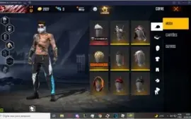 Conta de Free Fire com 2 angelicais e kobra
