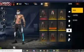 Conta de Free Fire com 2 angelicais e kobra