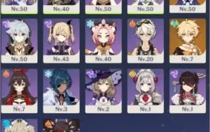 Vendo Keqing + Qiqi Ar 31