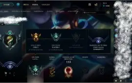 CONTA EX DIAMANTE LOL