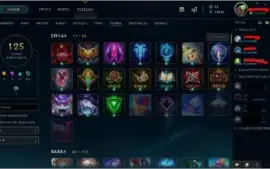 Conta LoL (lvl 162