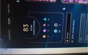 Conta LOL - 83 Skins/+100 Campeões