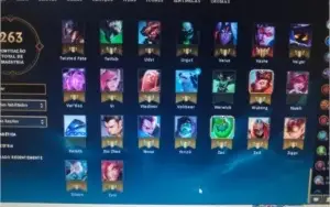 Conta LOL - 83 Skins/+100 Campeões