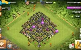 Conta de clash of clans