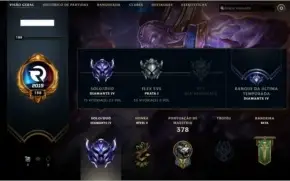 Conta Diamante IV 103 campeões 62 skins 13k E.A.