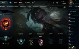 CONTA DO LOL PLAT 2 154 SKINS NV 236